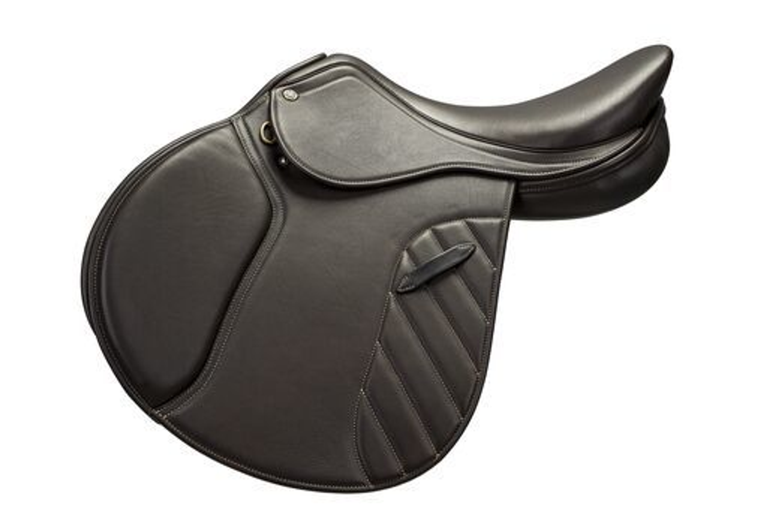 Henri de Rivel Synergy Close Contact Saddle - Color: Havana | Pack Of: 1 | Shape: Regular