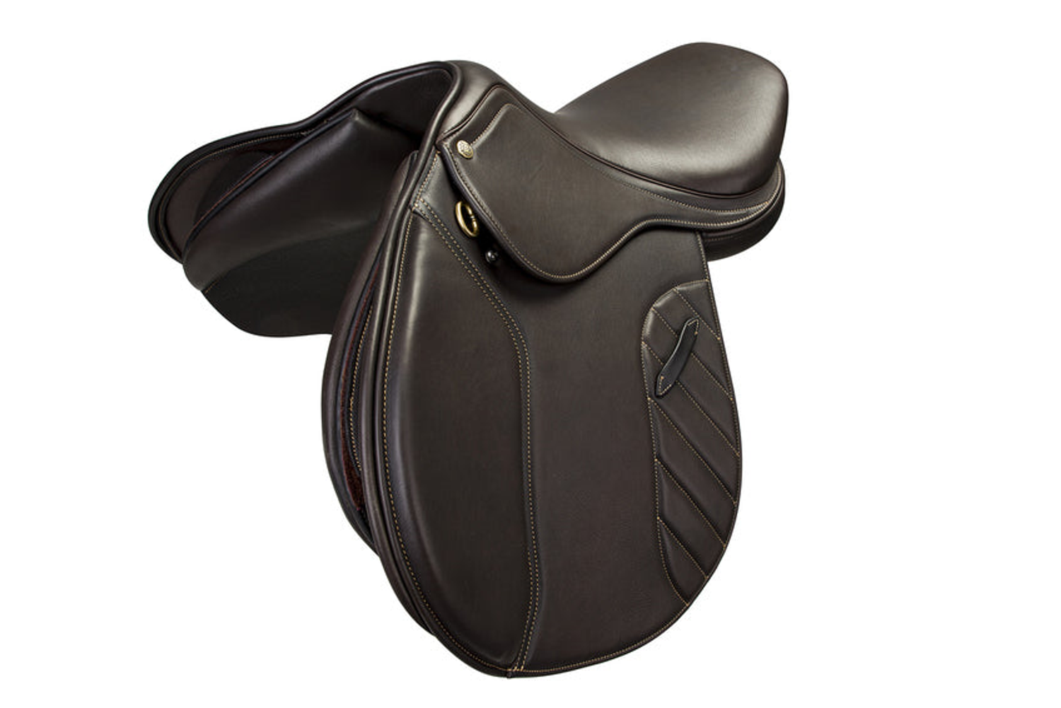 Henri de Rivel Synergy Close Contact Saddle - Color: Havana | Pack Of: 1 | Shape: Regular