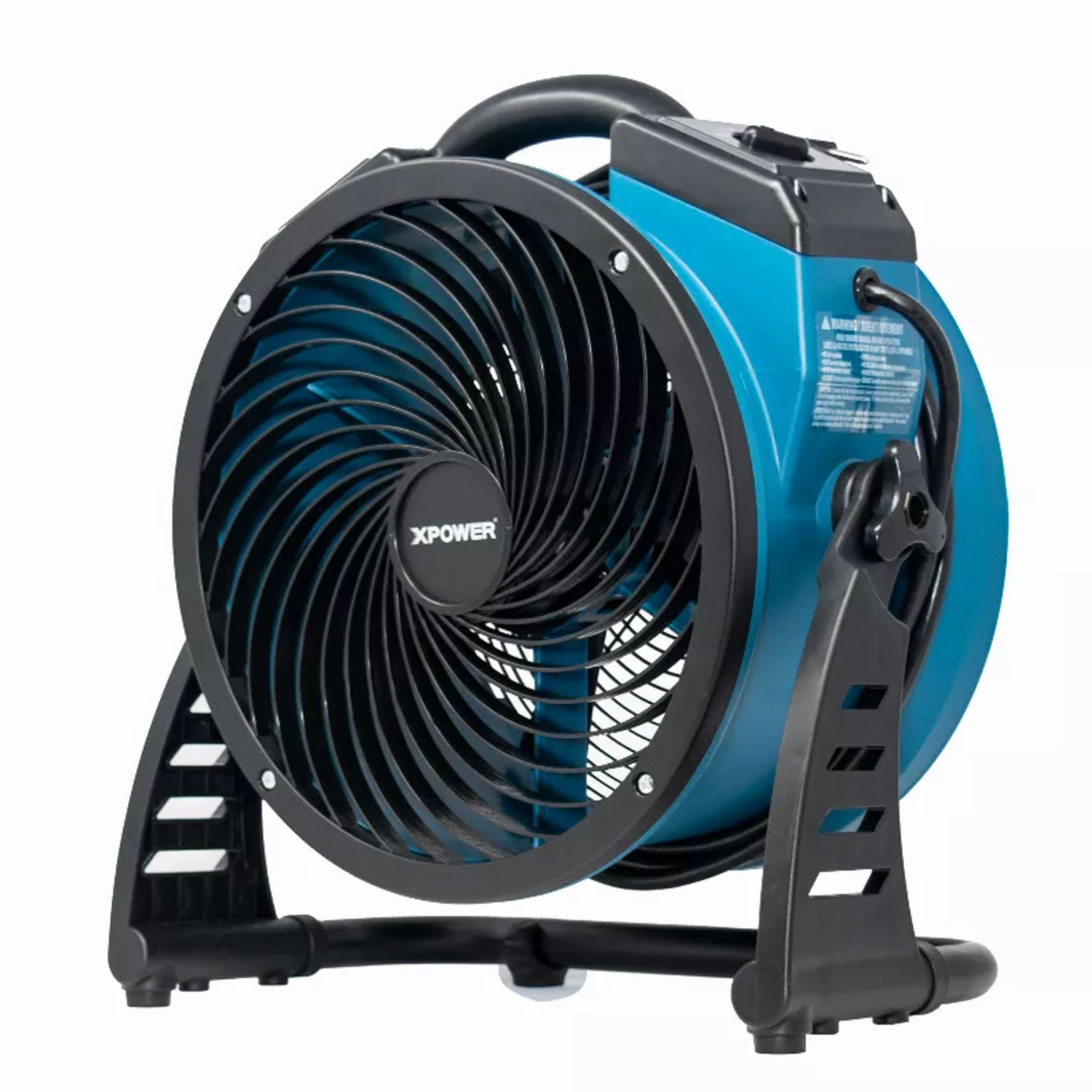 XPOWER 1560 CFM Variable Speed Pro 13&quot; Brushless DC Motor Air Circulator Utility Fan - Pack Of: 1